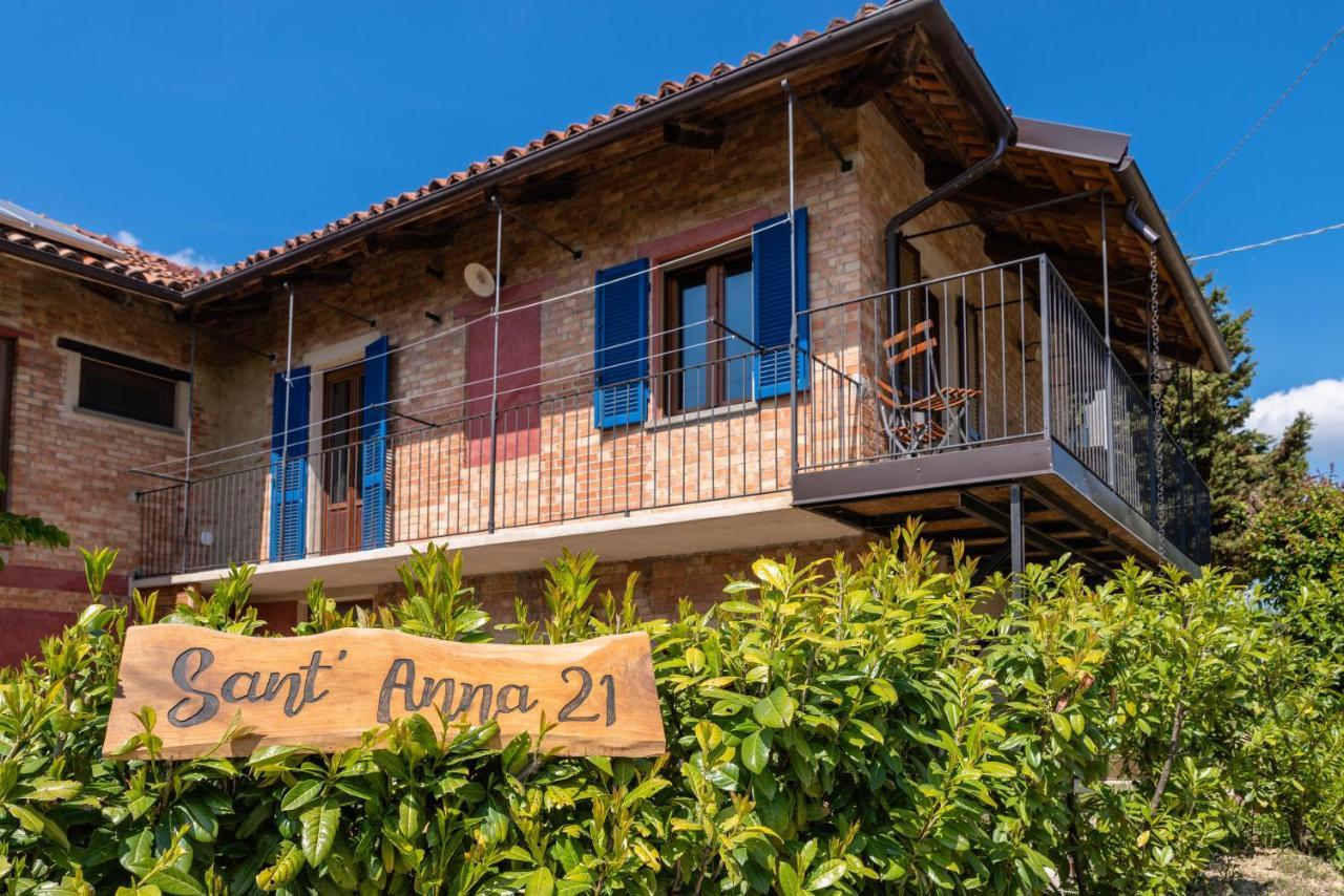 B&B Sant'Anna 21 Монфорте-д'Альба Экстерьер фото
